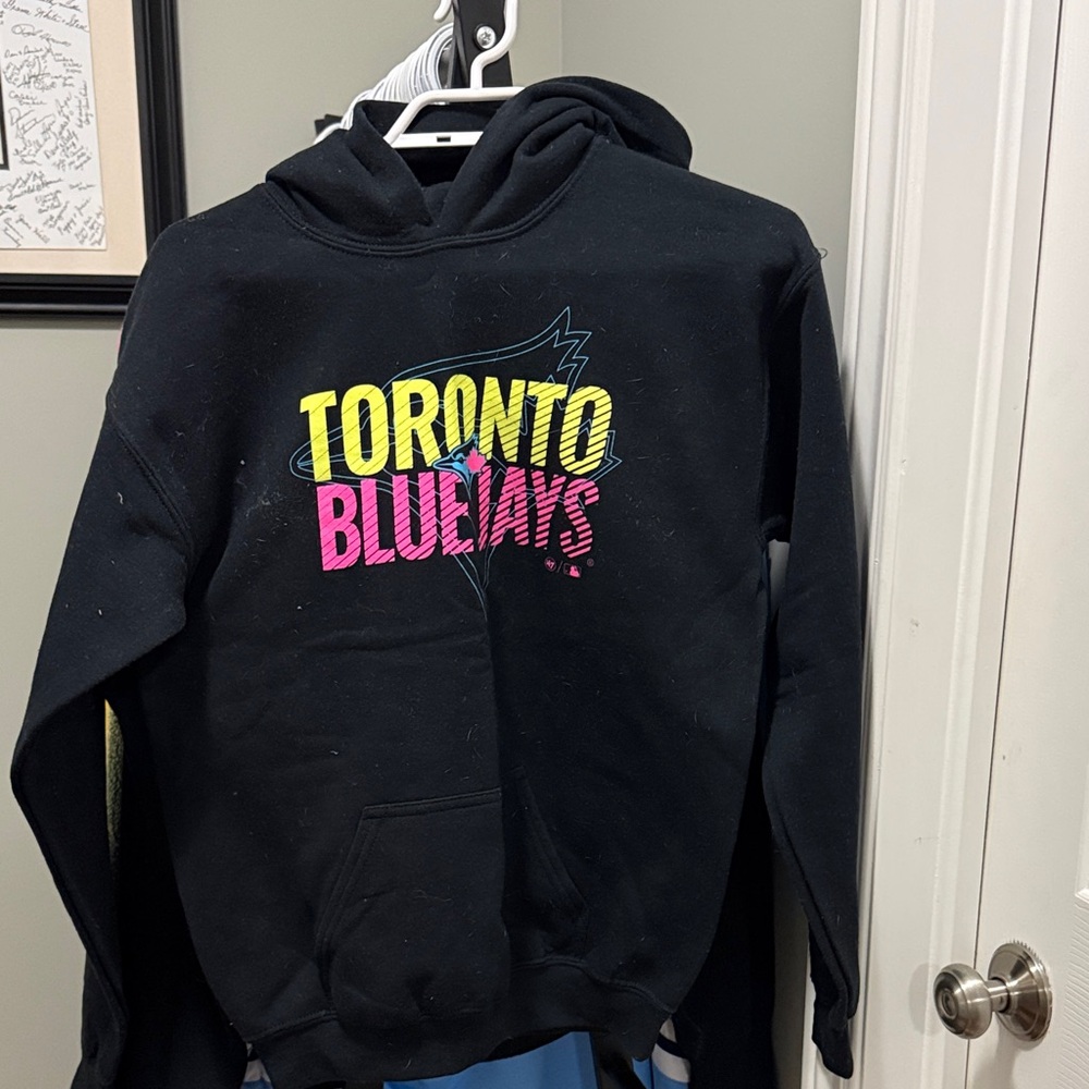 Toronto Blue Jays Kids Black Hoodie